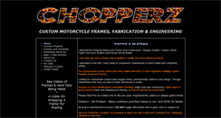 Desktop Screenshot of chopperz.co.uk